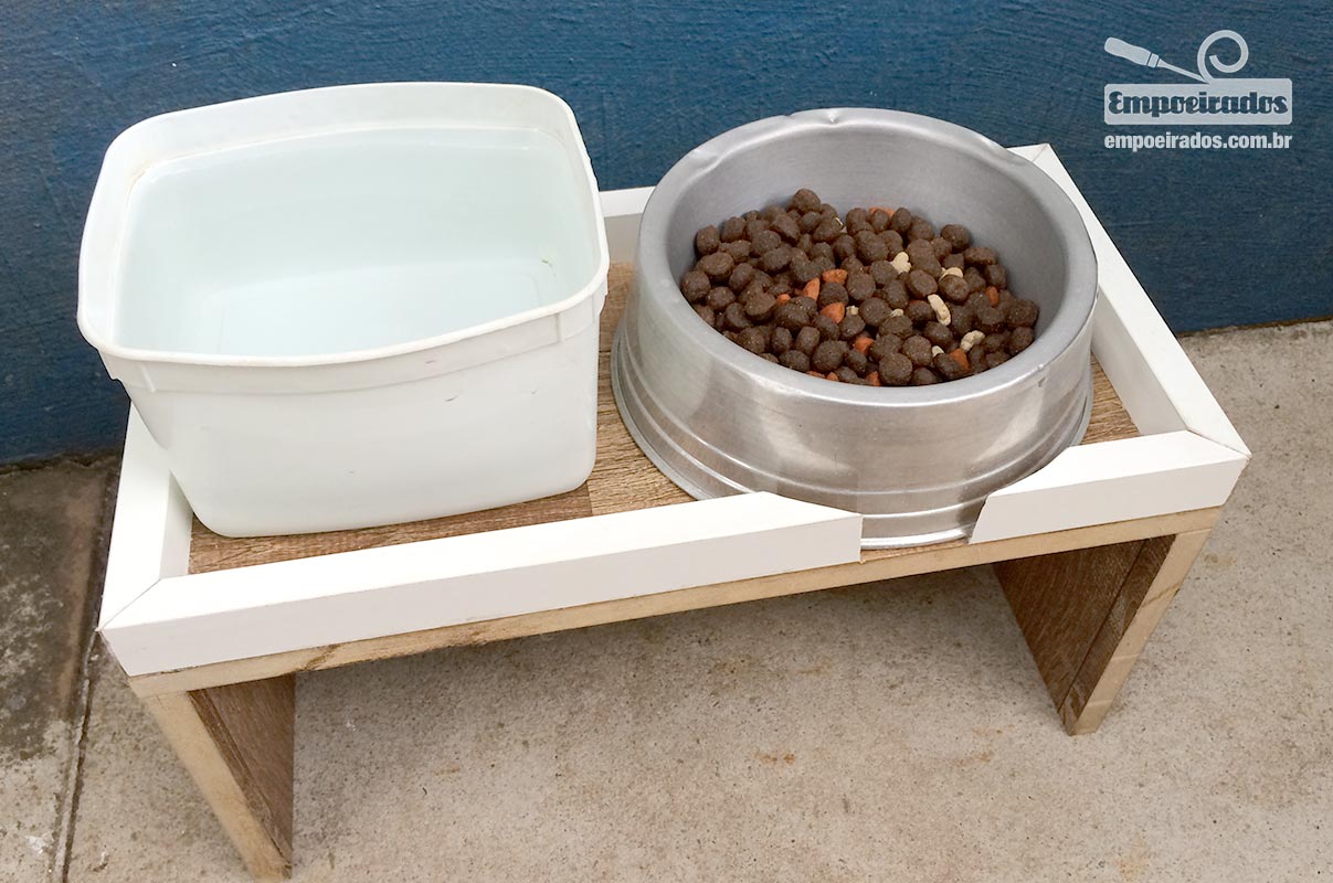 Suporte pote racao Clearance