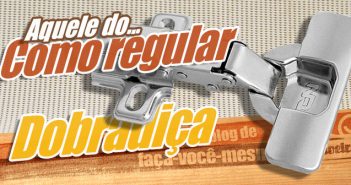 Como regular porta de armário DIY